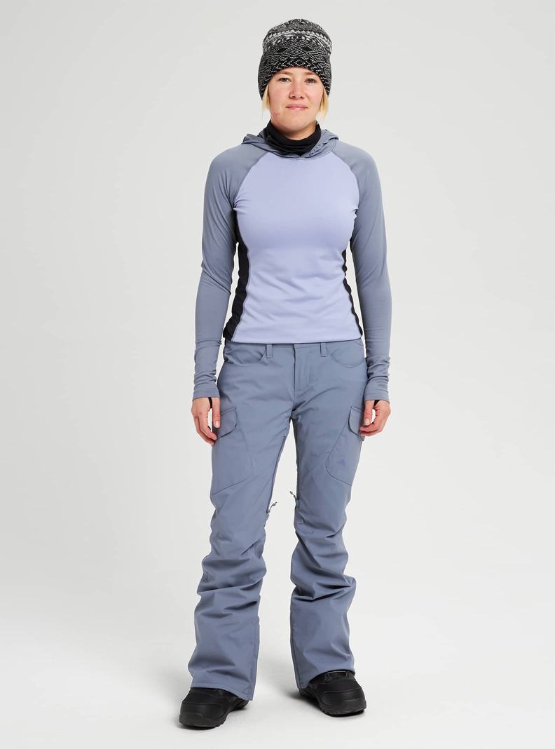 Burton GORE‑TEX Gloria Snowboardove Nohavice Damske Siva | 73489-WKFZ
