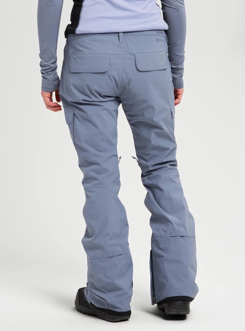 Burton GORE‑TEX Gloria Snowboardove Nohavice Damske Siva | 73489-WKFZ