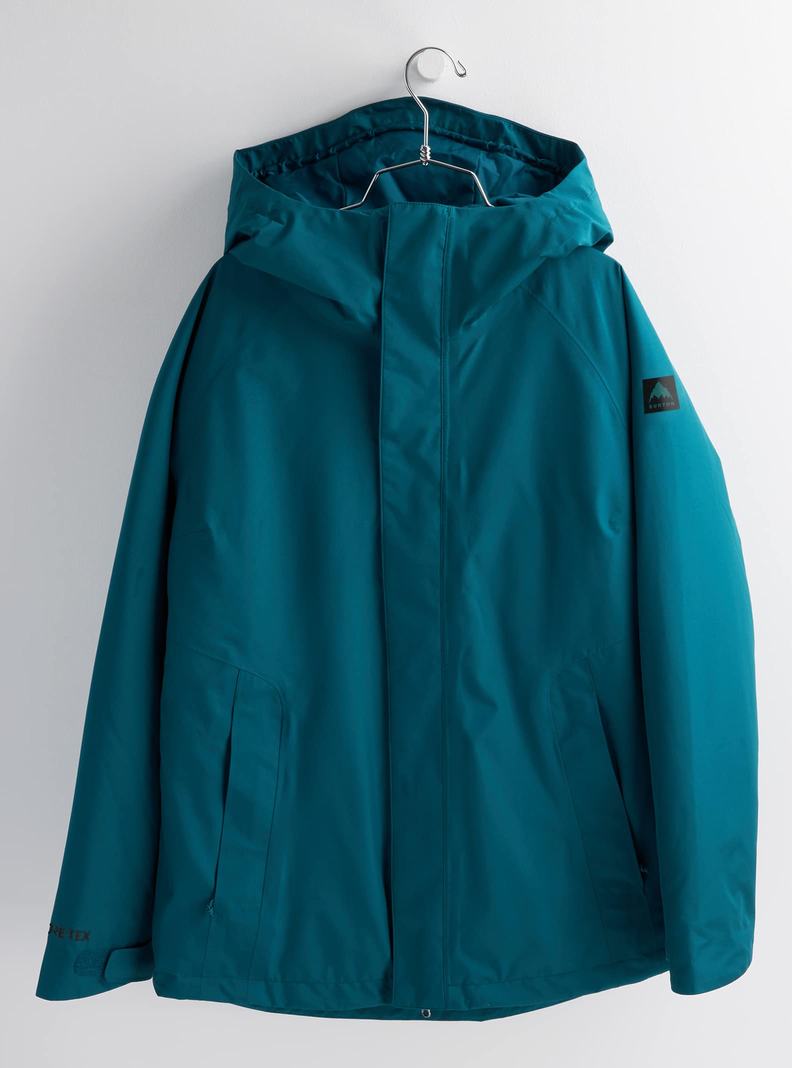 Burton GORE‑TEX Powline Zimní Bunda Damske Modre | 91027-JIFS