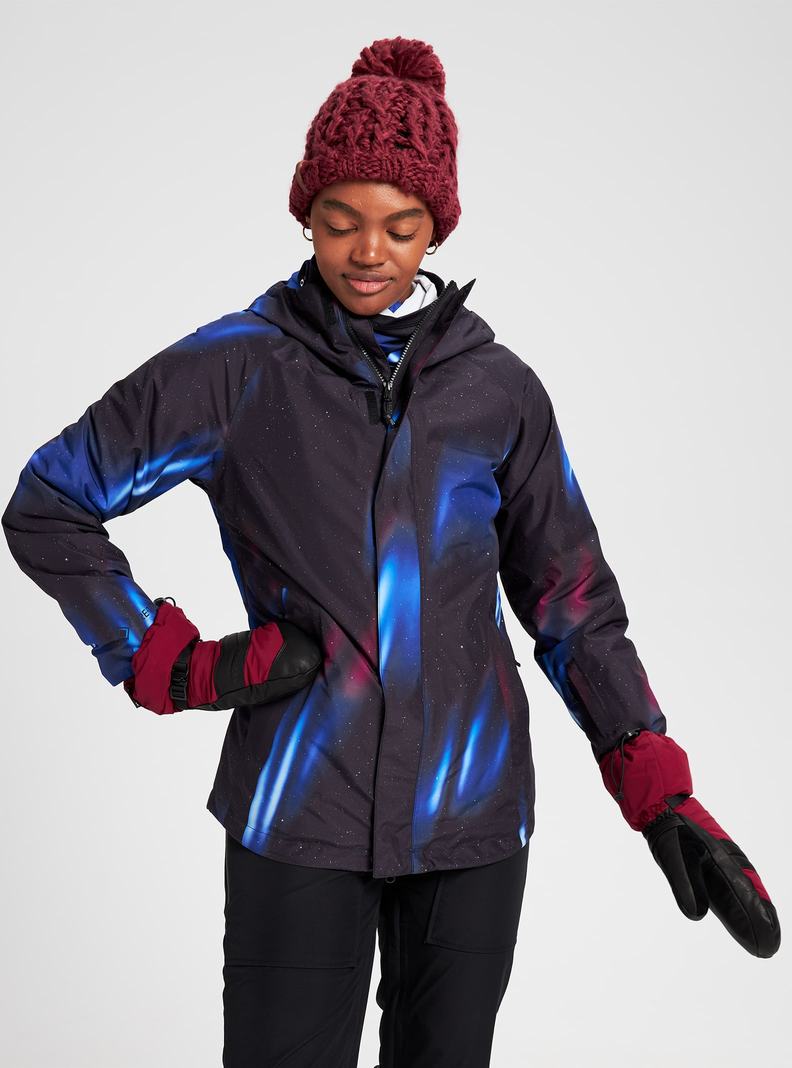 Burton GORE‑TEX Powline Zimní Bunda Damske Čierne | 95473-KDIB