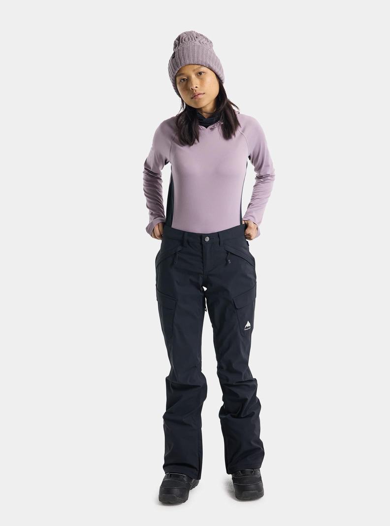 Burton Gloria GORE-TEX 2L (Kratke) Snowboardove Nohavice Damske Čierne | 73851-UTCY