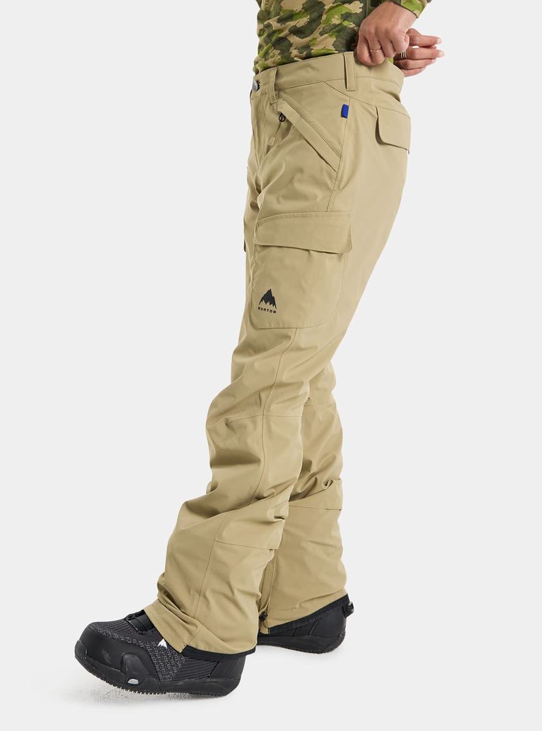 Burton Gloria GORE-TEX 2L Snowboardove Nohavice Damske Hnedožltý | 13856-KVSX