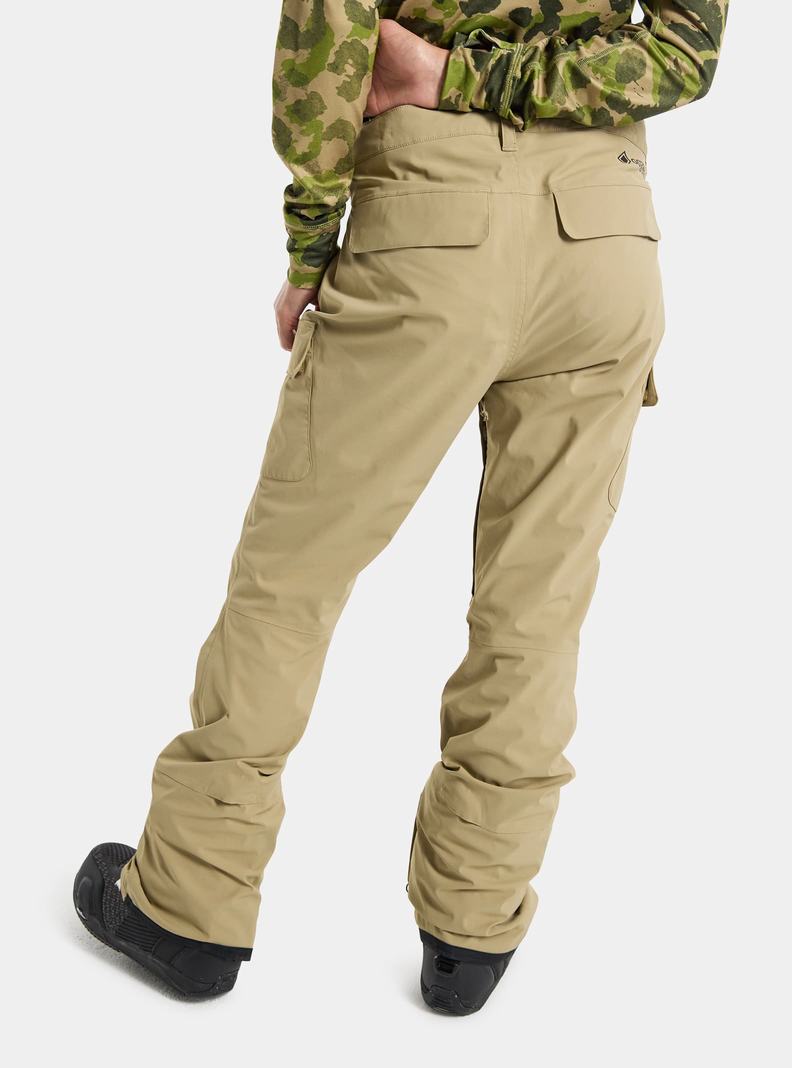 Burton Gloria GORE-TEX 2L Snowboardove Nohavice Damske Hnedožltý | 13856-KVSX