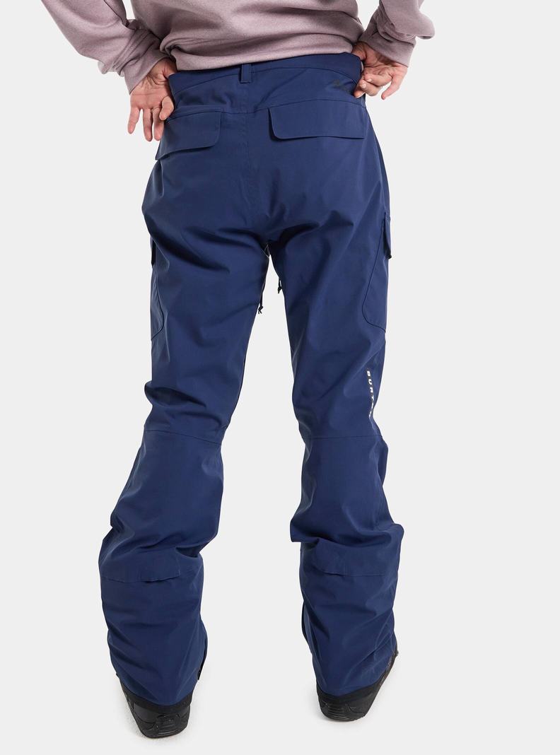 Burton Gloria GORE-TEX 2L (Vysoke) Snowboardove Nohavice Damske Modre | 46592-EFUH