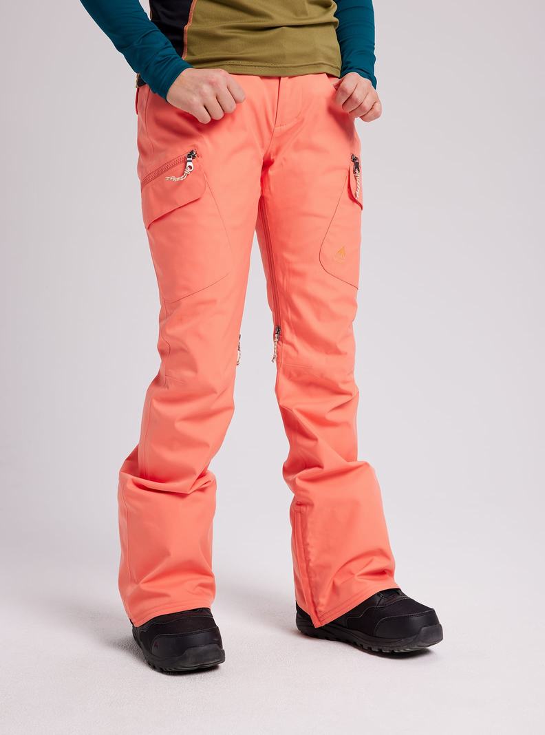 Burton Gloria Insulated Snowboardove Nohavice Damske Oranžové | 79053-ZGSQ