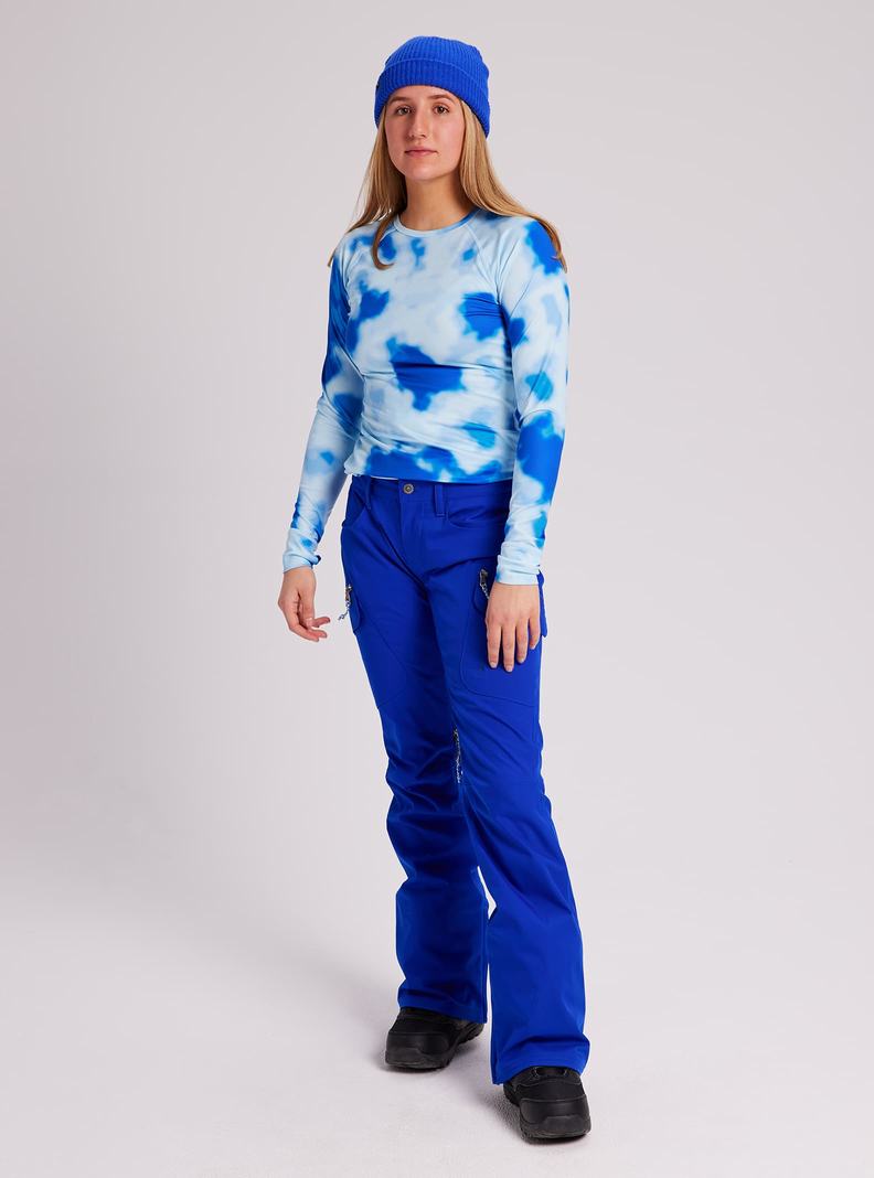 Burton Gloria Snowboardove Nohavice Damske Modre | 57389-SIHK