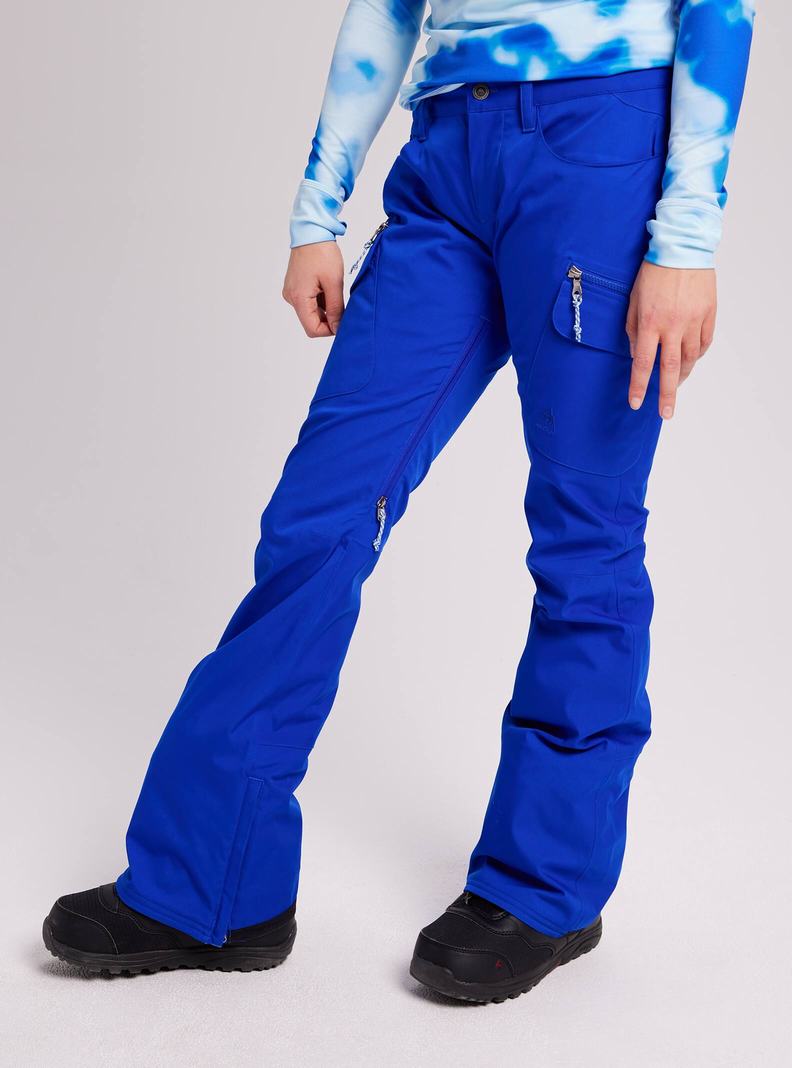 Burton Gloria Snowboardove Nohavice Damske Modre | 57389-SIHK
