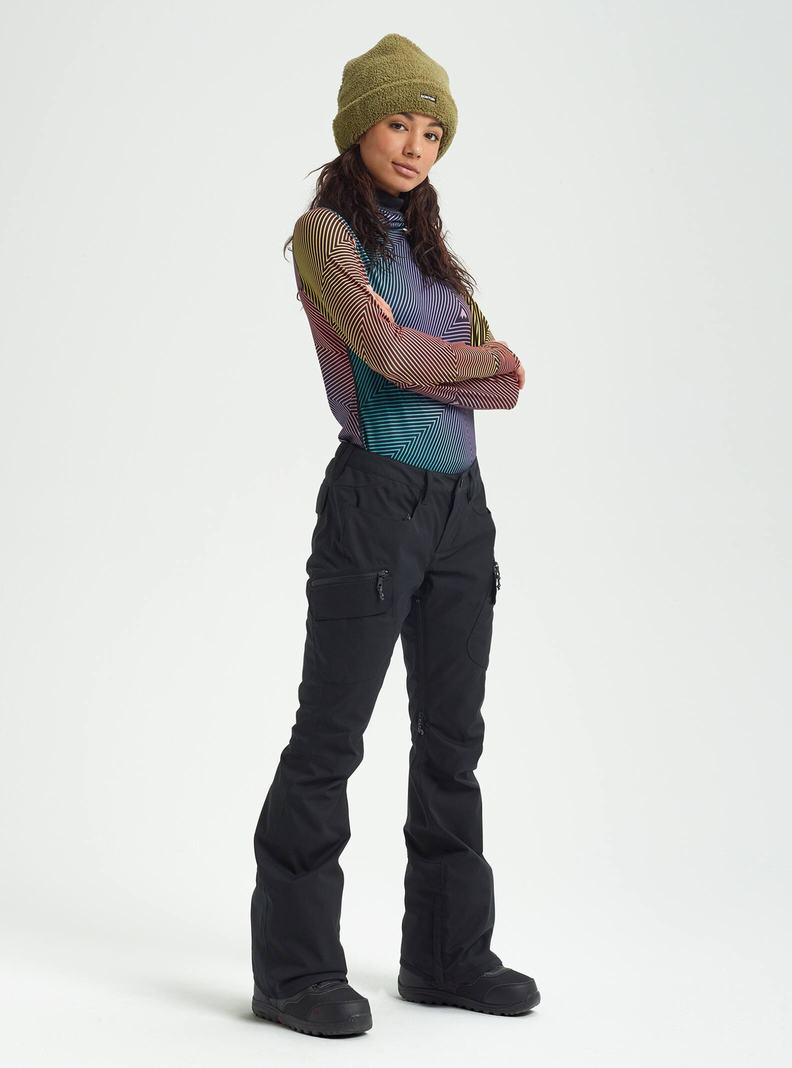 Burton Gloria Snowboardove Nohavice Damske Čierne | 60594-PRUD
