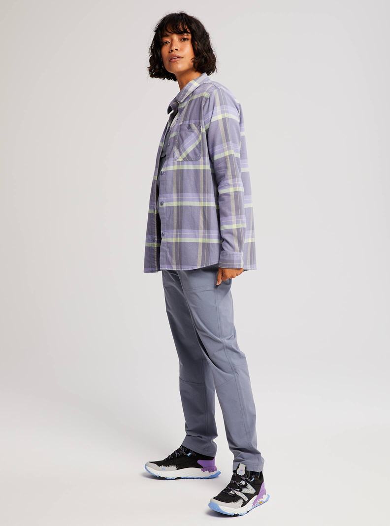 Burton Grace Long Sleeve Flannel Košele Damske Nachový | 09584-BVKM