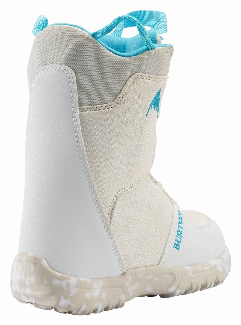 Burton Grom BOA® Snowboardové Topánky Detske Biele | 46138-MYNQ
