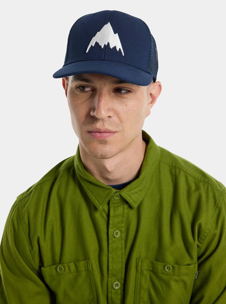 Burton Harwood Klobúky Panske Modre | 98764-NXDR
