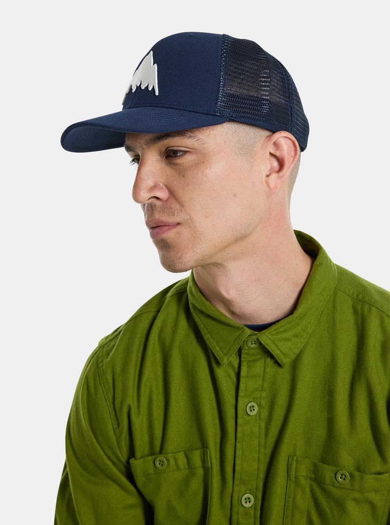Burton Harwood Klobúky Panske Modre | 98764-NXDR