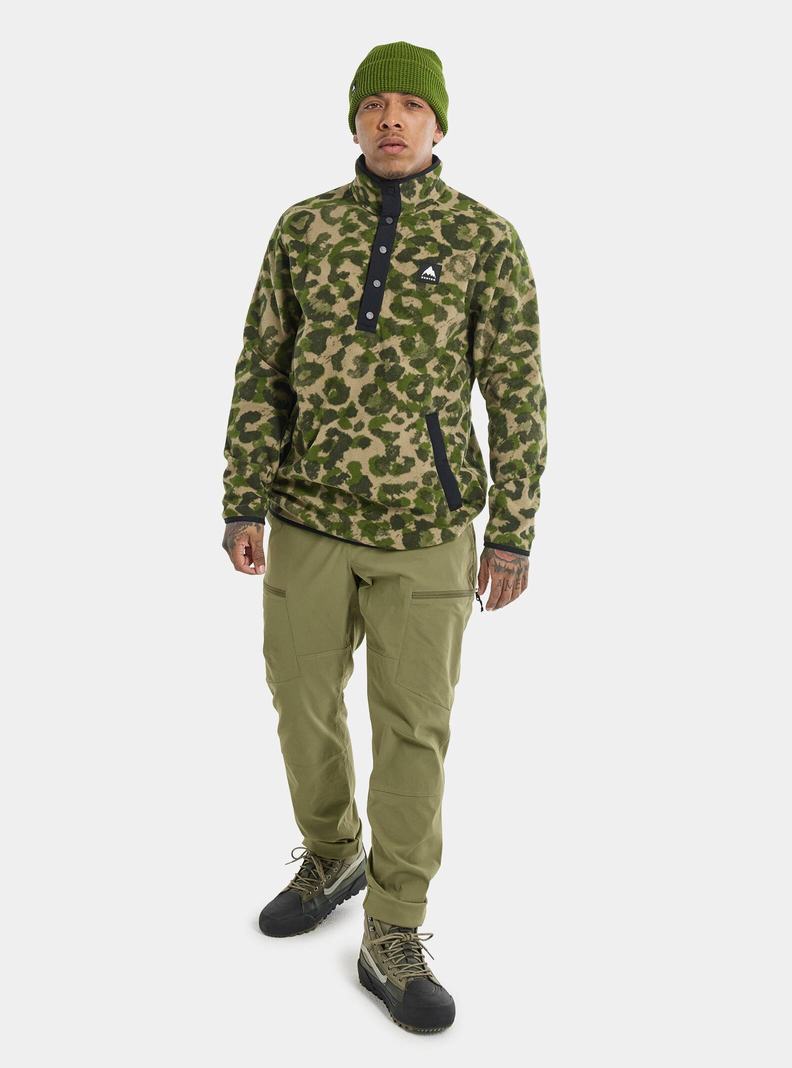 Burton Hearth Fleece Pullover Mikina Panske Maskacove | 17649-SIBX