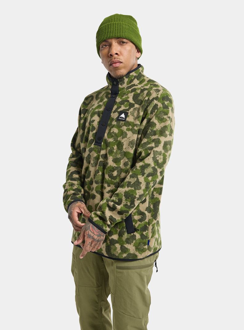 Burton Hearth Fleece Pullover Mikina Panske Maskacove | 17649-SIBX