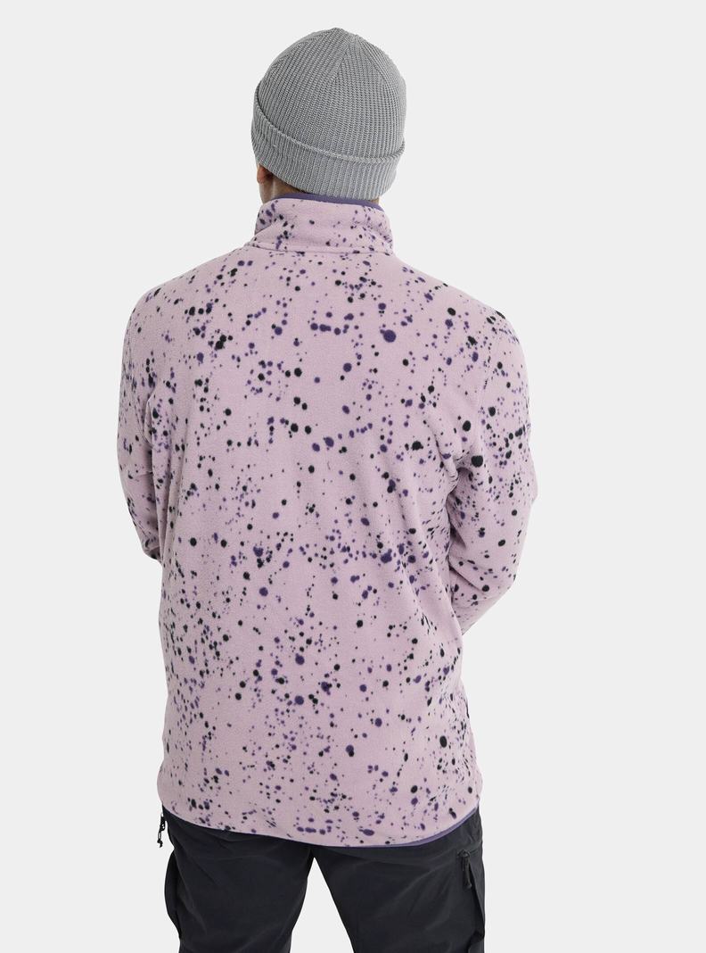 Burton Hearth Fleece Pullover Mikina Panske Lavendel | 30265-RJZN