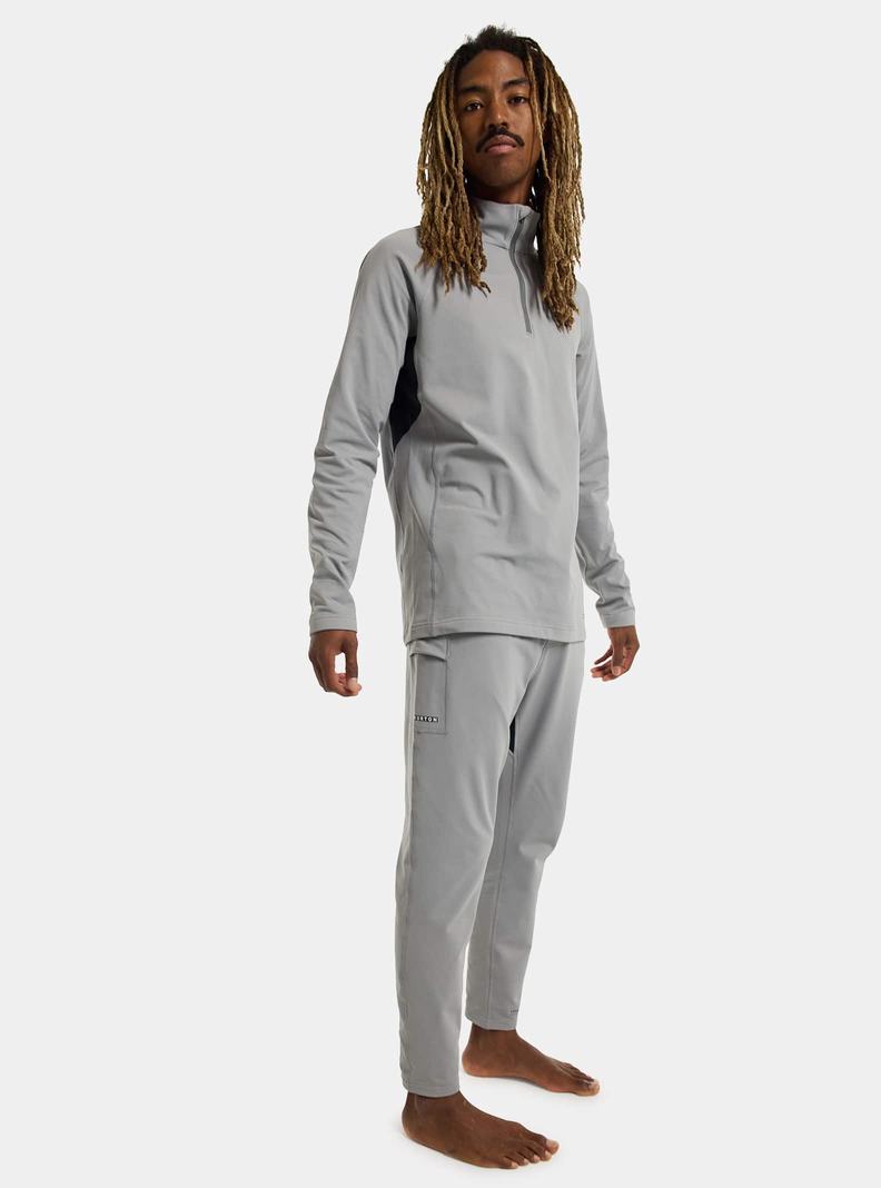 Burton Heavyweight X Base Layer Pants Termoprádlo Panske Siva | 52738-SXZL
