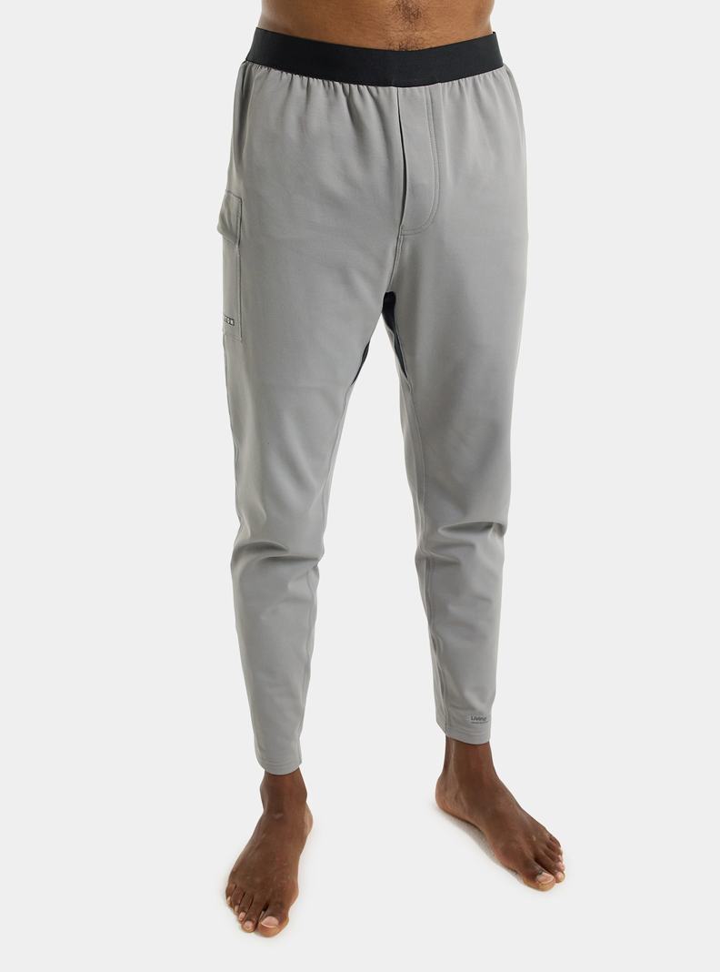 Burton Heavyweight X Base Layer Pants Termoprádlo Panske Siva | 52738-SXZL