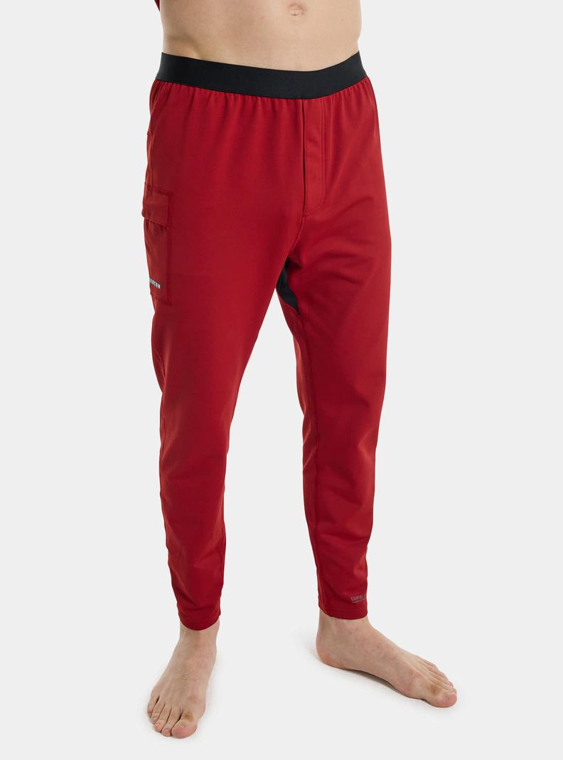 Burton Heavyweight X Base Layer Pants Termoprádlo Panske Červené | 90162-KCZU