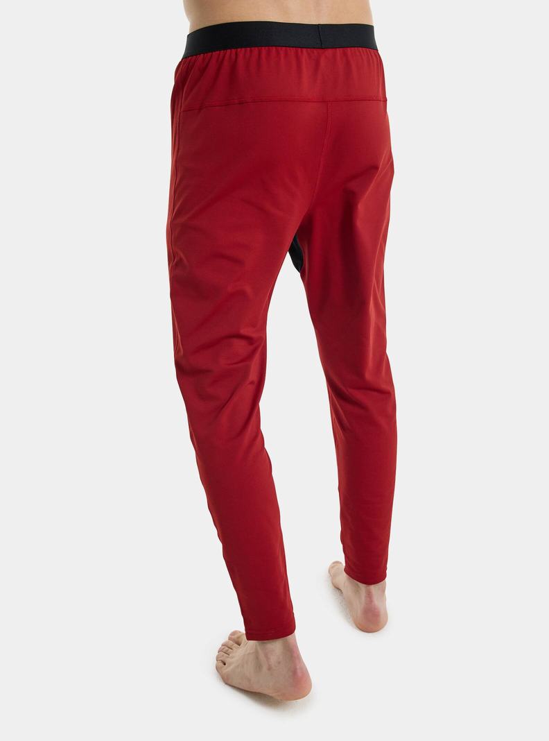 Burton Heavyweight X Base Layer Pants Termoprádlo Panske Červené | 90162-KCZU