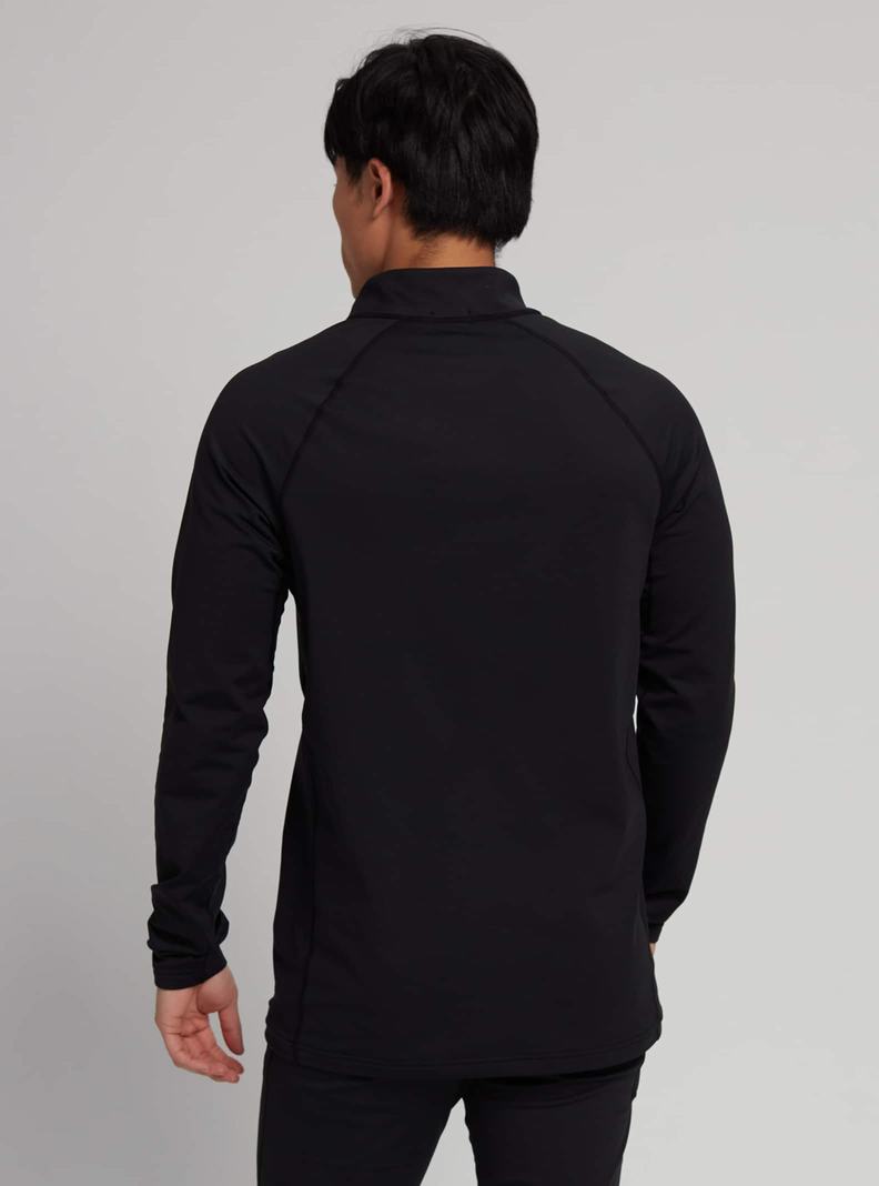 Burton Heavyweight X Base Layer Quarter-Zip Termoprádlo Panske Čierne | 27168-UMOQ