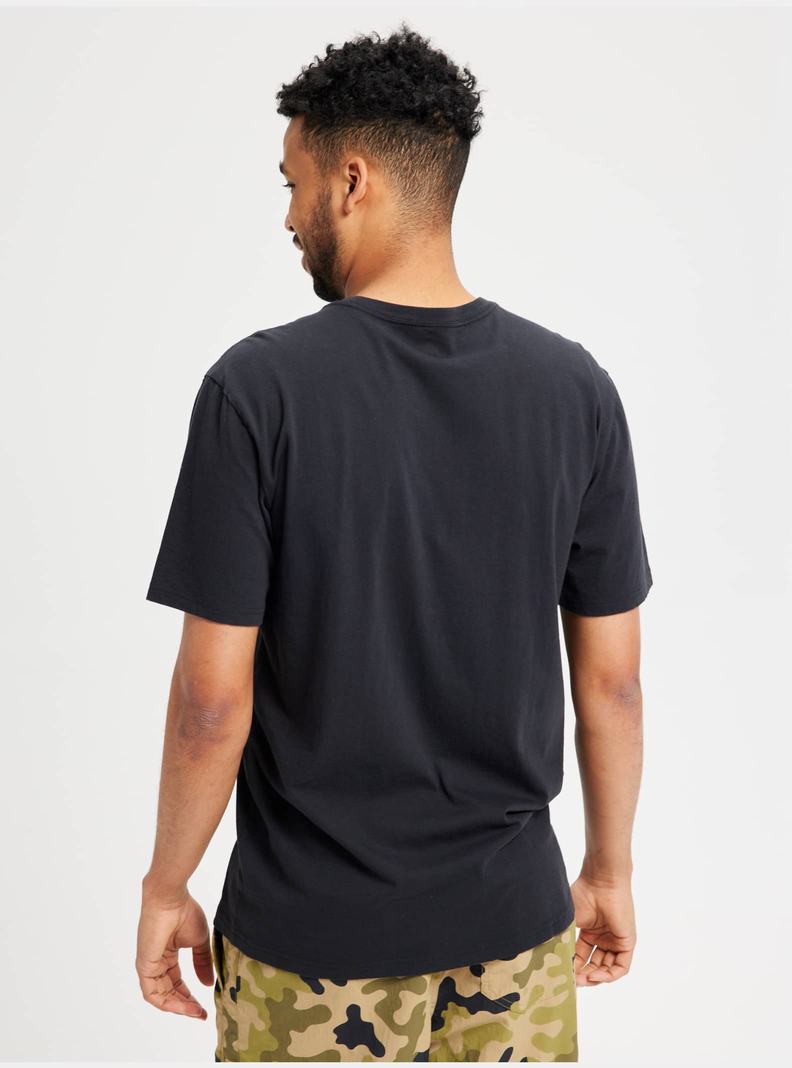 Burton Horizontal Mountain Kratke Sleeve Tričko Damske Čierne | 72856-XAGQ