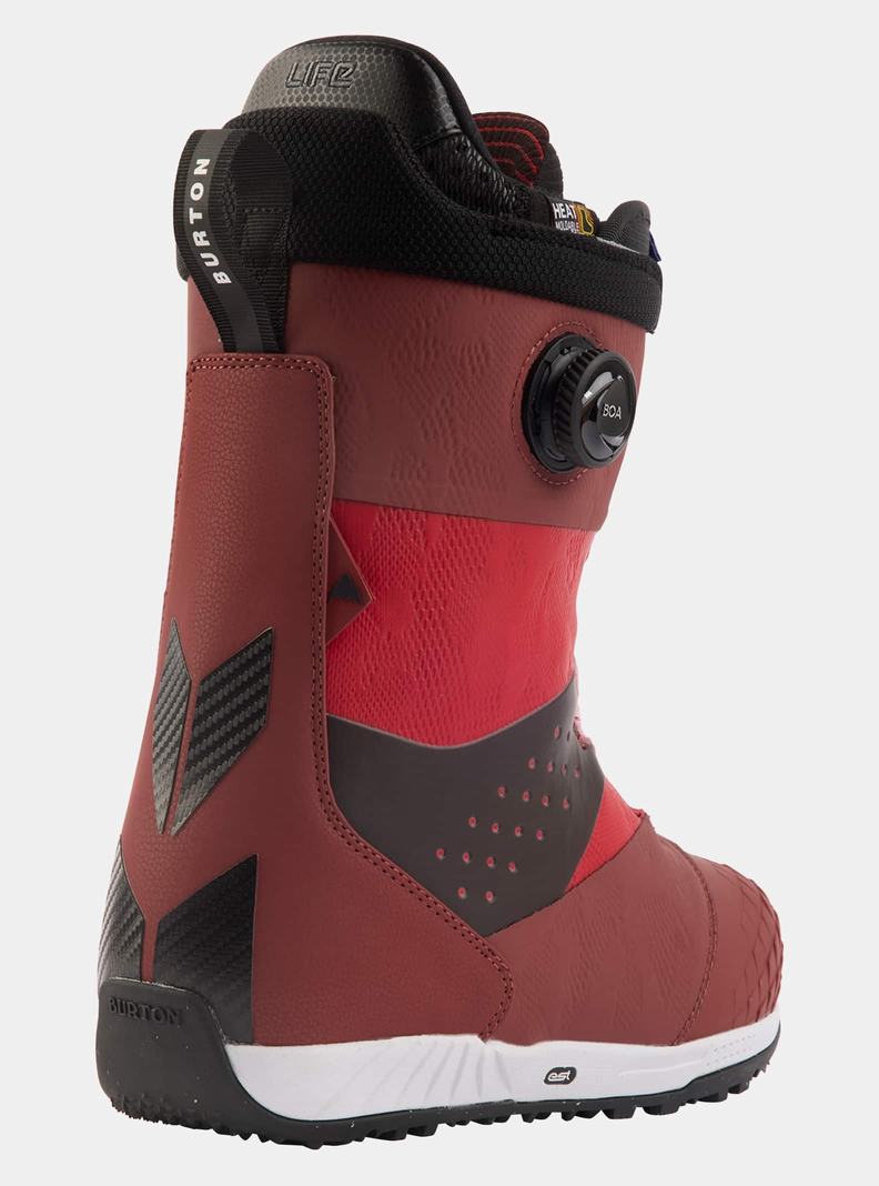 Burton Ion BOA® Snowboardové Topánky Panske Bordove Čierne | 02953-SWQA