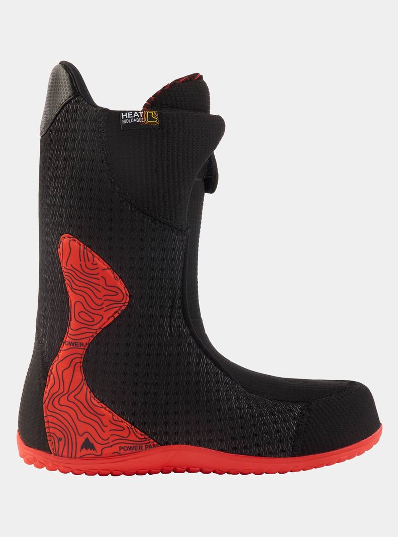 Burton Ion BOA® Snowboardové Topánky Panske Bordove Čierne | 02953-SWQA
