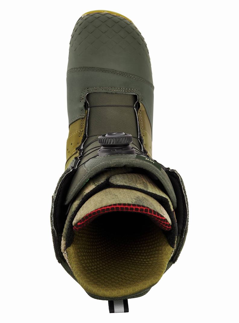 Burton Ion BOA® Snowboardové Topánky Panske Olivovo Zelená | 34879-ISRH