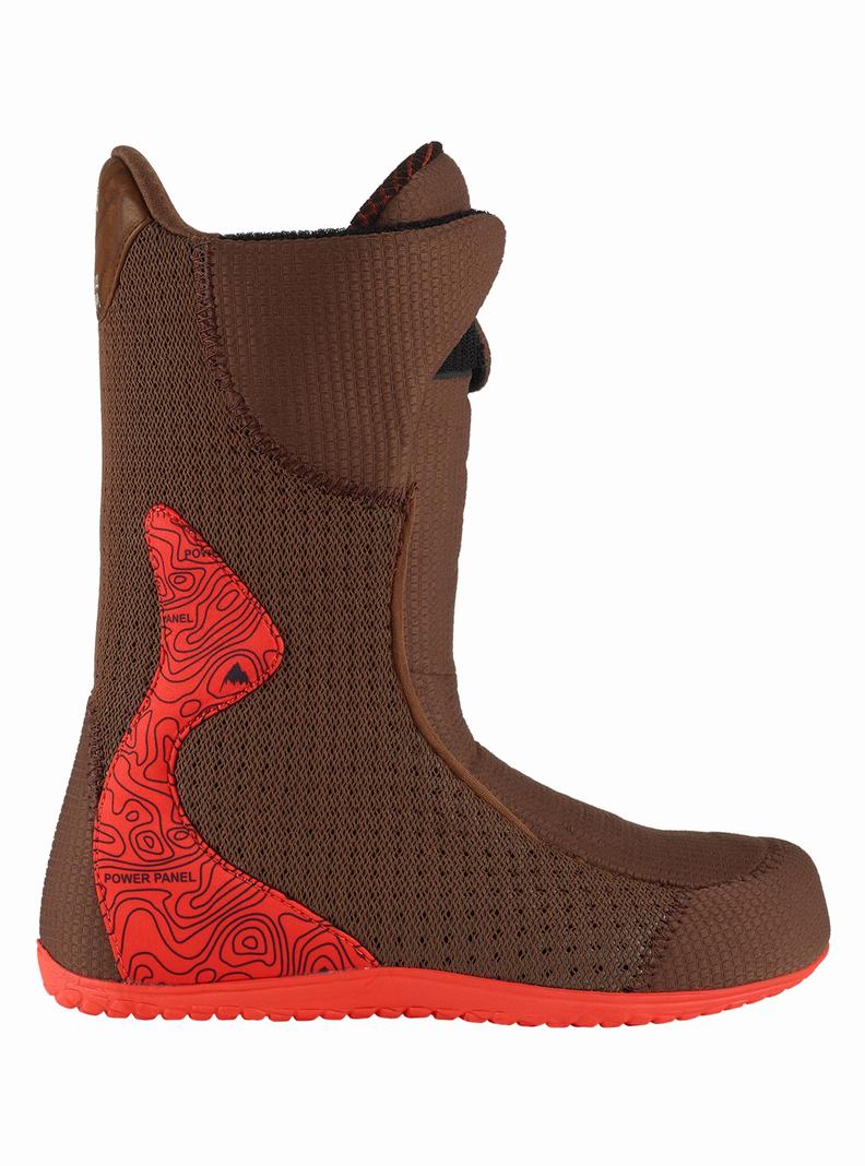 Burton Ion Kozene Snowboardové Topánky Panske Hnede | 69523-TXIU