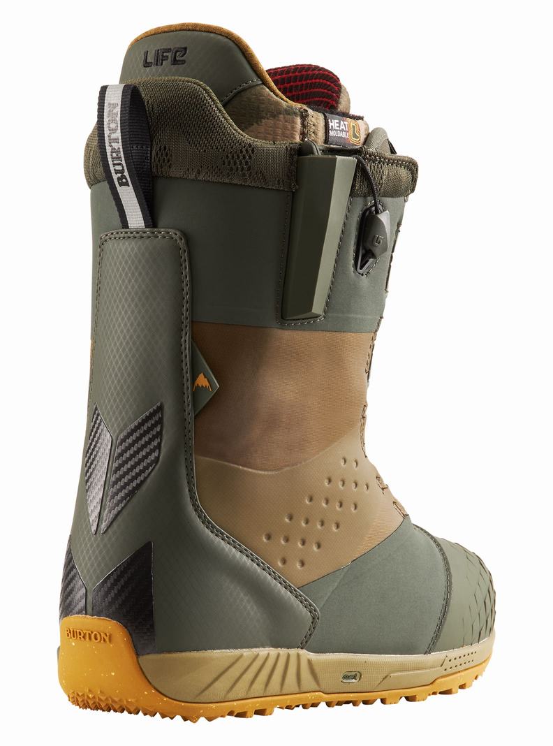 Burton Ion Snowboardové Topánky Panske Olivovo Zelená | 51460-ODAX