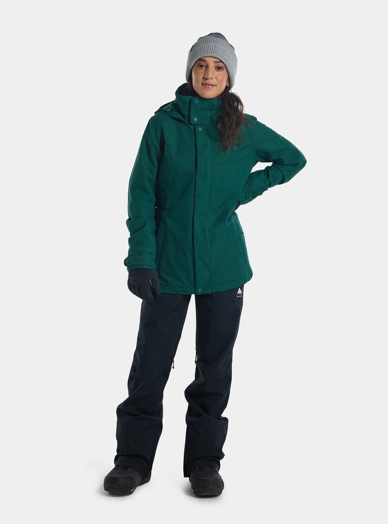 Burton Jet Set 2L Zimní Bunda Damske Hnede | 54896-AYBH