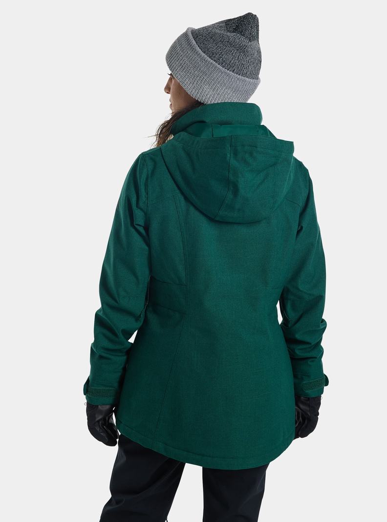 Burton Jet Set 2L Zimní Bunda Damske Hnede | 54896-AYBH