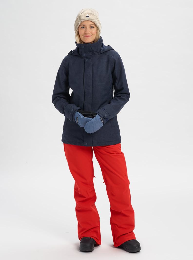 Burton Jet Set Zimní Bunda Damske Modre | 36709-VDMR