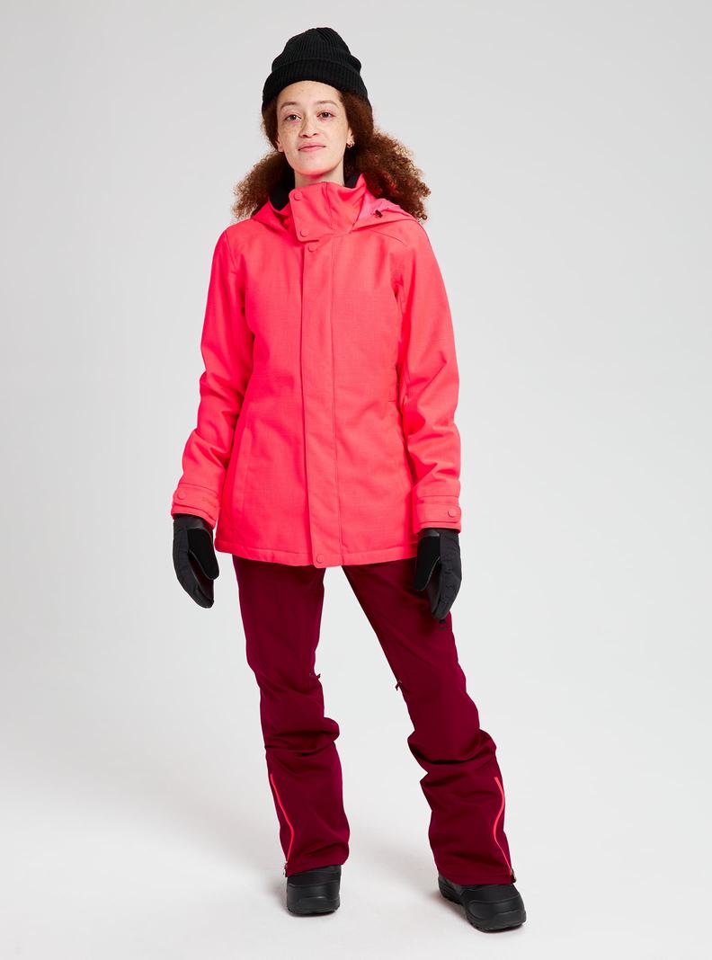 Burton Jet Set Zimní Bunda Damske Ruzove | 60893-PYCK
