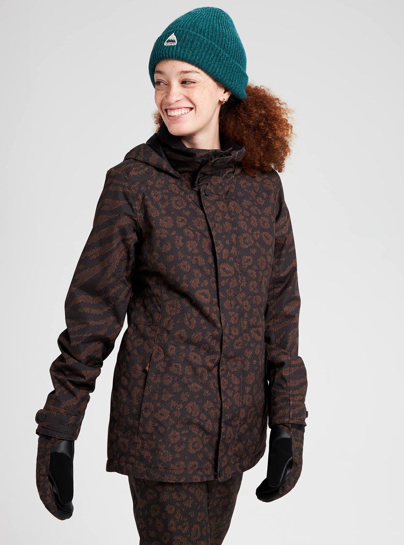 Burton Jet Set Zimní Bunda Damske Siva | 64910-RTGE