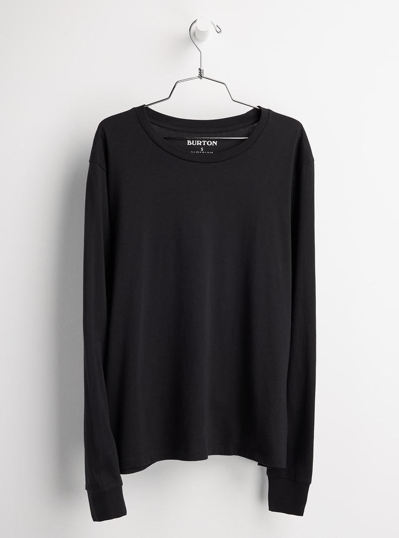 Burton Klasické Blank Long Sleeve Tričko Damske Čierne | 02845-OITP