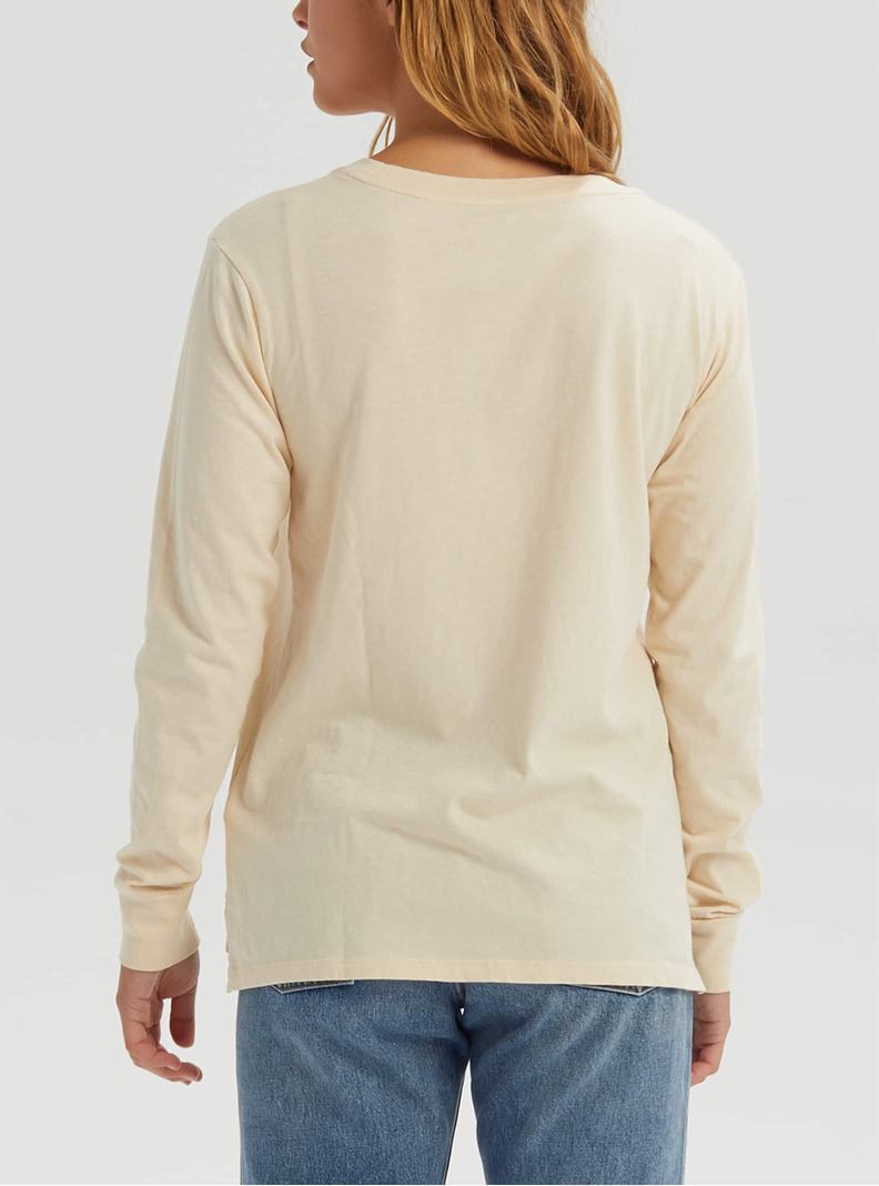 Burton Klasické Long Sleeve Tričko Damske Béžové | 87534-LYEU