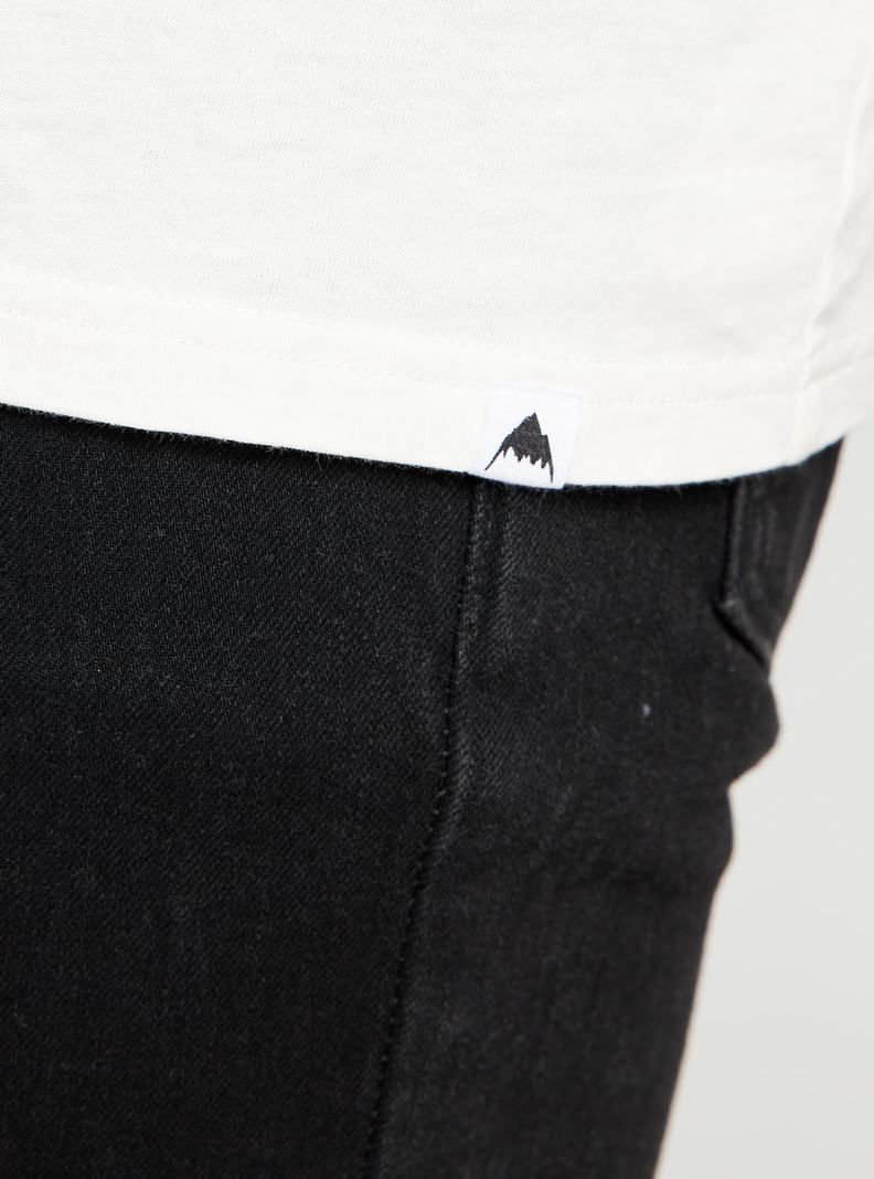 Burton Klasické Long Sleeve Tričko Panske Čierne | 17052-BUWY