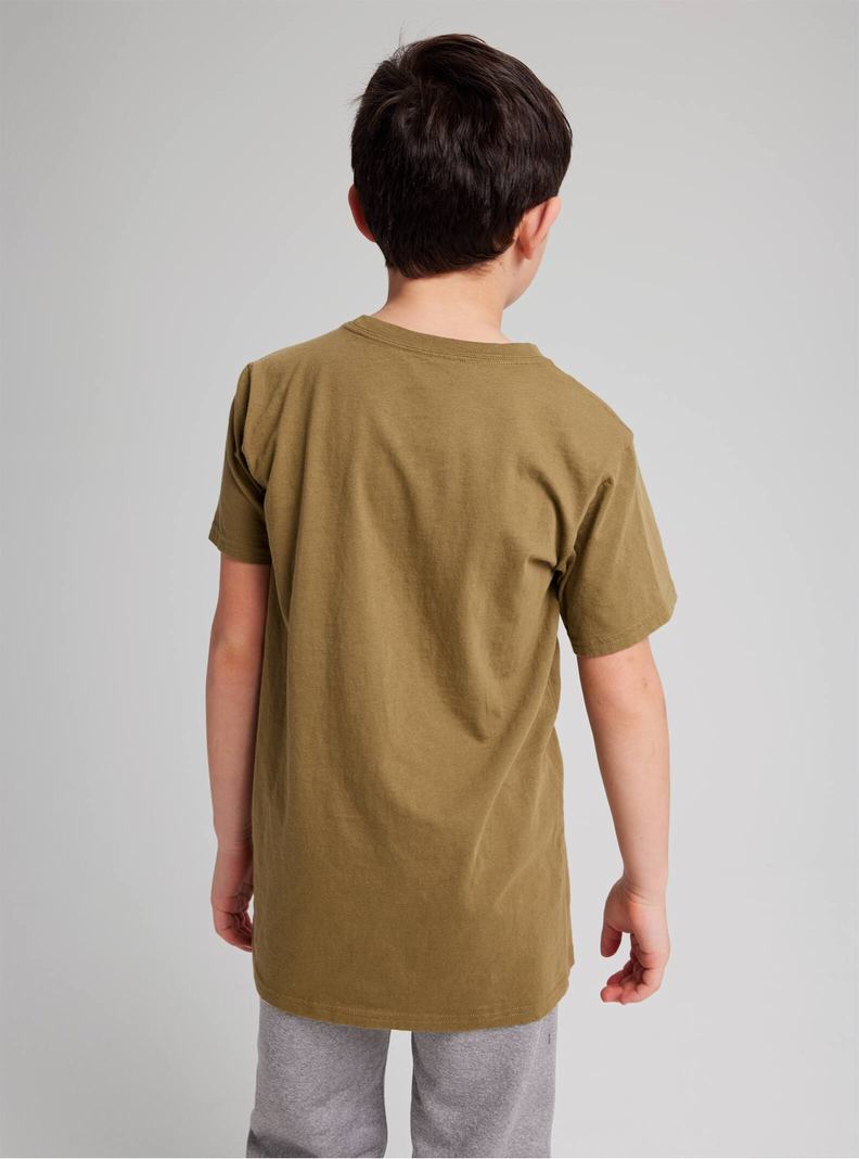 Burton Klasické Mountain High Kratke Sleeve Tričko Detske Olivovo Zelená | 92401-FSEQ