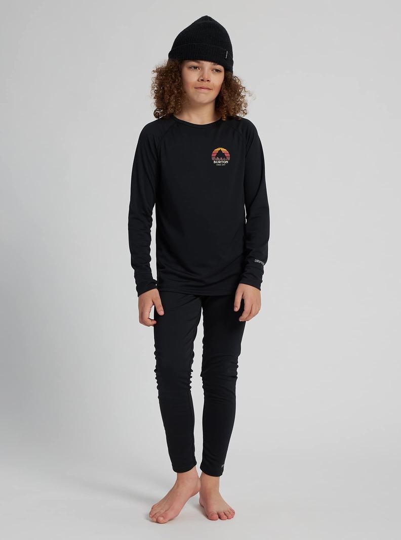 Burton Lahke Base Layer Set Termoprádlo Detske Čierne | 46078-HFSJ