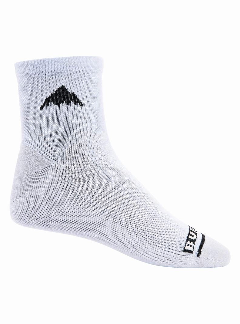 Burton Lahke Quarter Crew Snowboardové Ponožky Damske Biele | 29635-BXUC