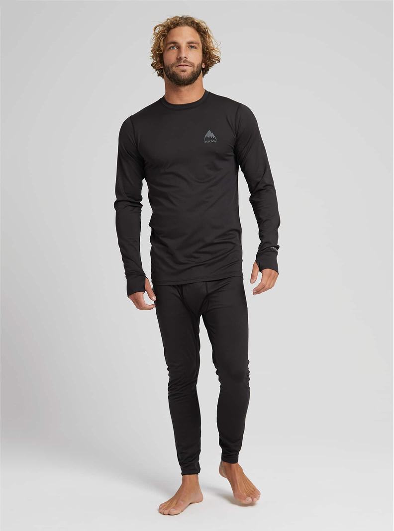 Burton Lahke X Base Layer Pants Termoprádlo Panske Čierne | 82930-IBXJ