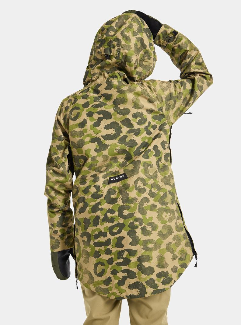 Burton Lalik 2L Zimní Bunda Damske Zelene Maskacove | 76089-XYFW