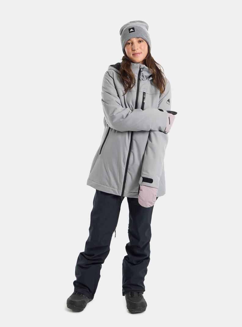 Burton Lelah 2L Zimní Bunda Damske Siva | 85734-DSFR