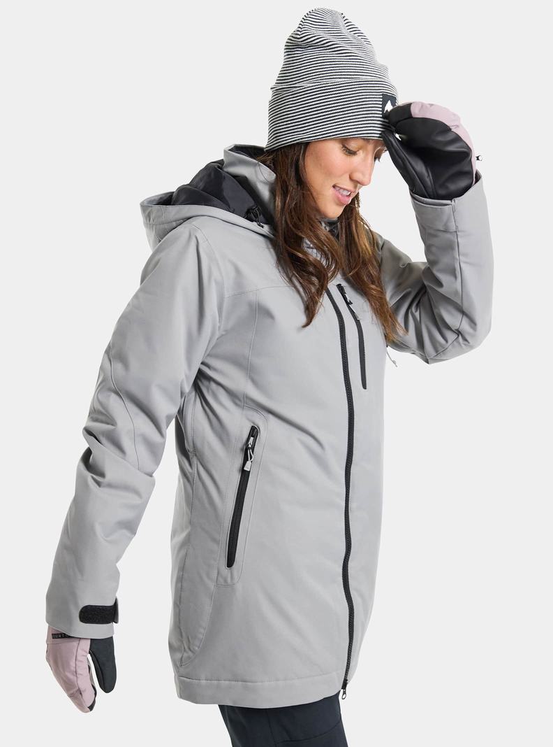 Burton Lelah 2L Zimní Bunda Damske Siva | 85734-DSFR