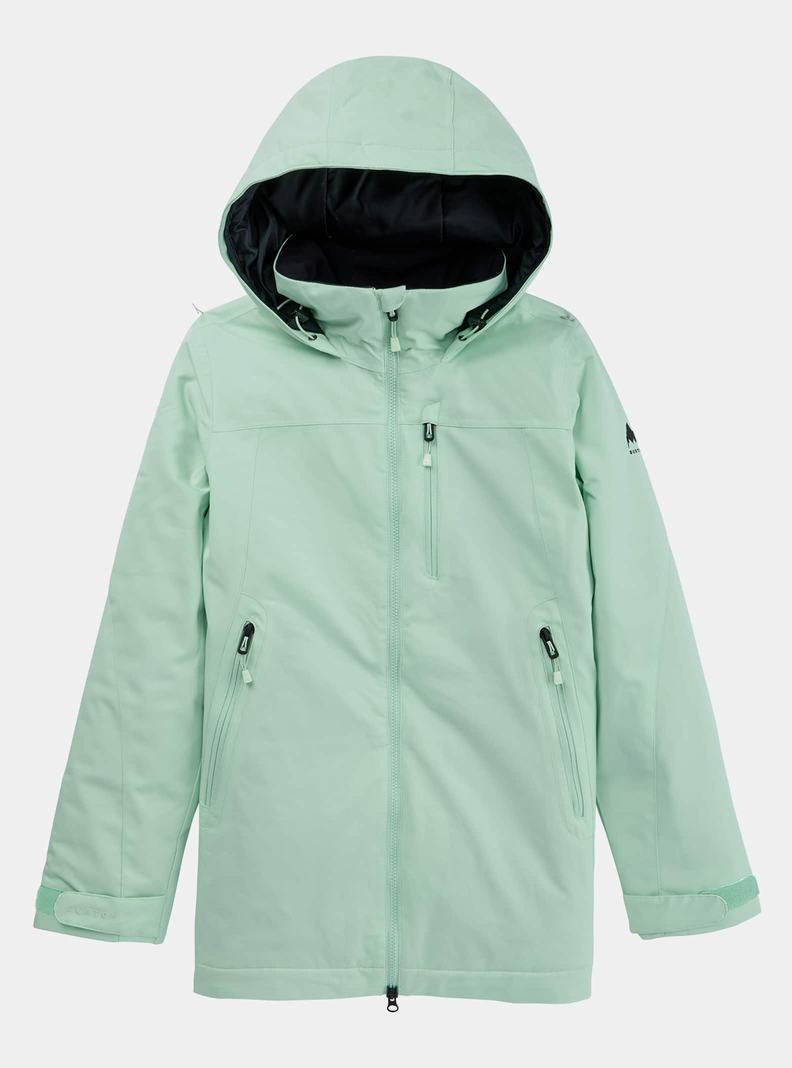 Burton Lelah 2L Zimní Bunda Damske Zelene | 93804-KGBR