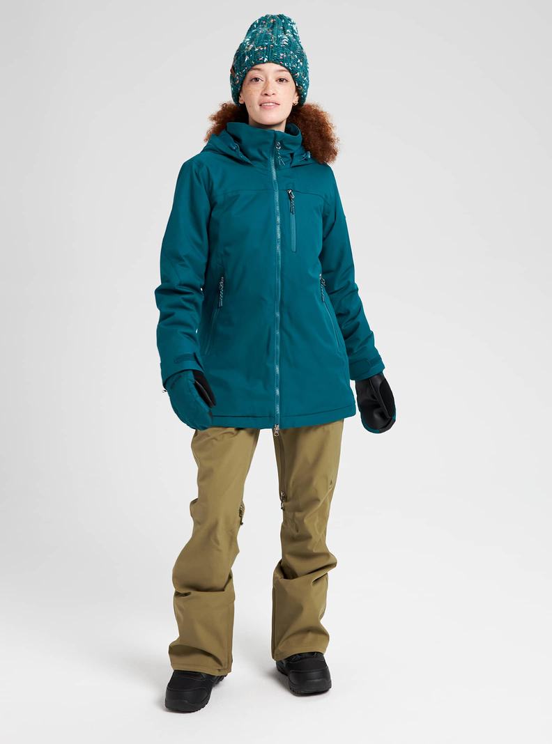 Burton Lelah Zimní Bunda Damske Modre | 32897-ZYUK