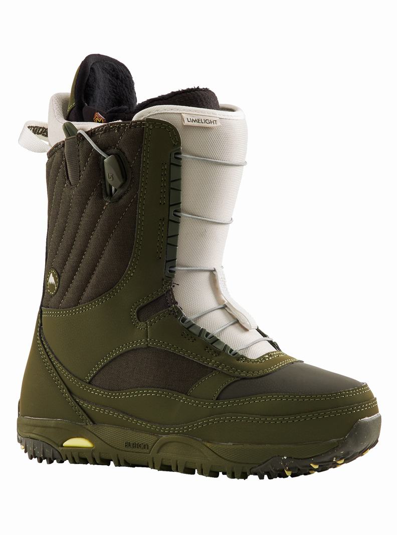 Burton Limelight Snowboardové Topánky Damske Olivovo Zelená | 60472-MQZG