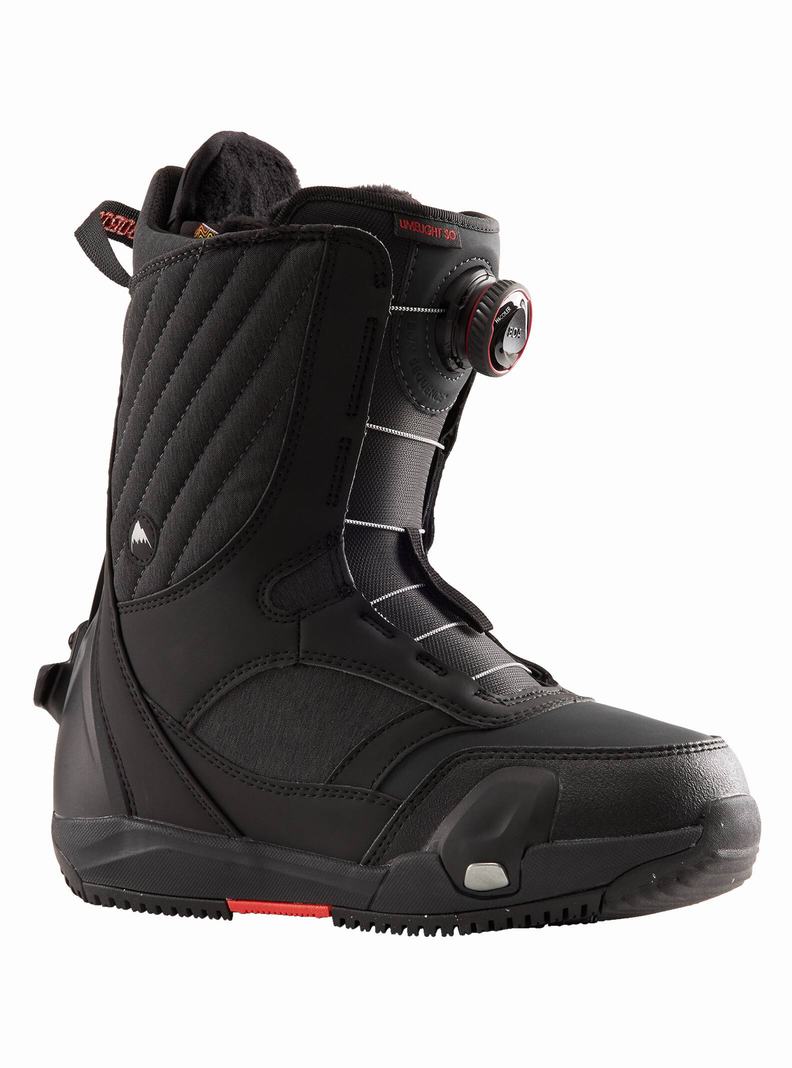 Burton Limelight Step On® - Siroke Topanky Snowboardové Topánky Damske Čierne | 89215-QEGT