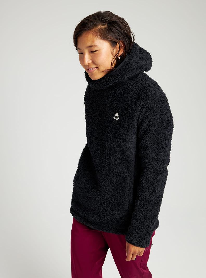 Burton Lynx Pullover Fleece Mikina Damske Čierne | 46915-QAKB